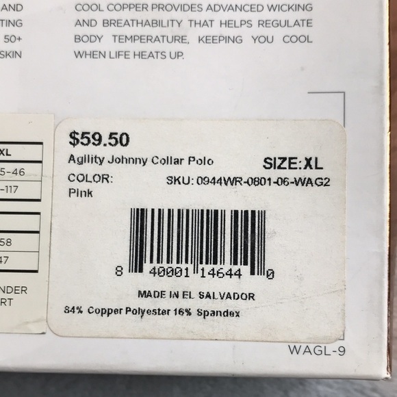 Tommie Copper Back Support Leggings Black & Performance Polo XL New - Picture 5 of 10